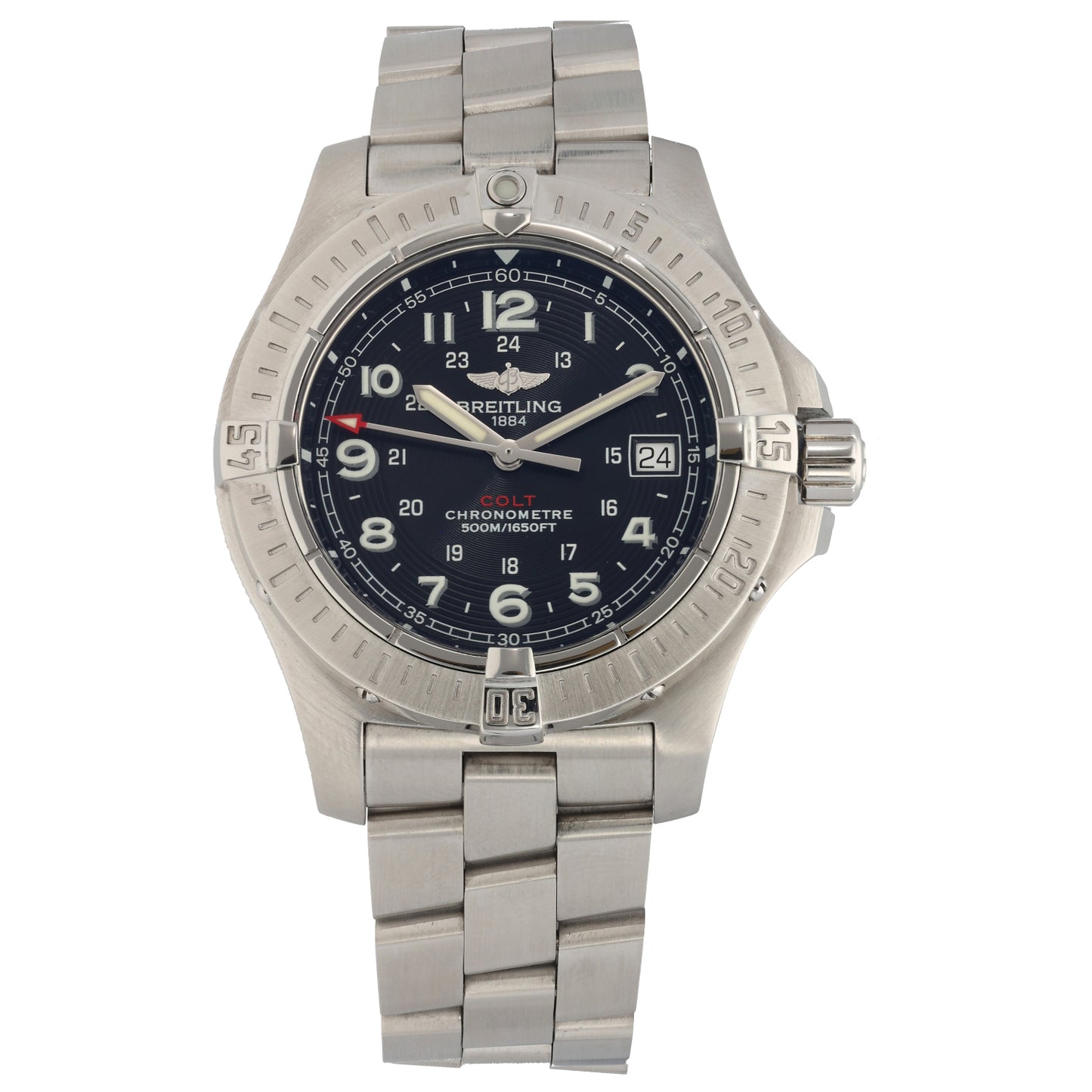 Breitling Colt A74380 41mm Stainless Steel Watch