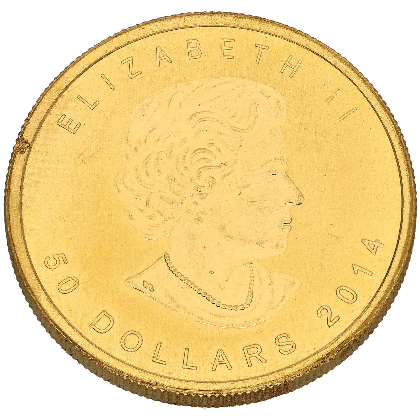 24ct Gold Canada Maple 1 OZ Coin 2014