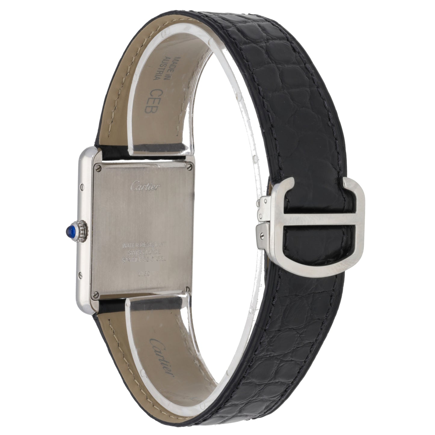 Cartier Tank Solo 3169 27mm Stainless Steel Watch
