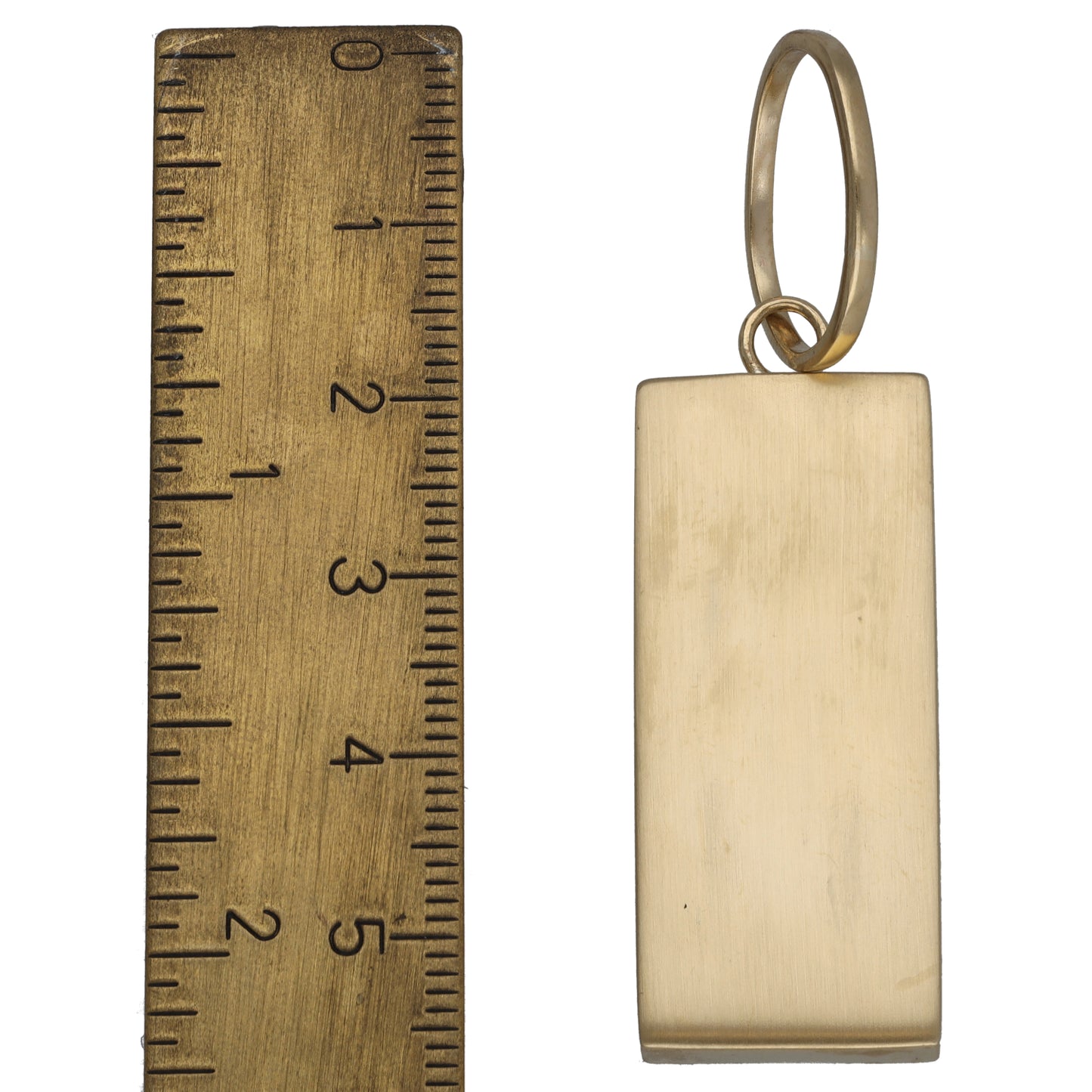 9ct Gold Ingot Pendant