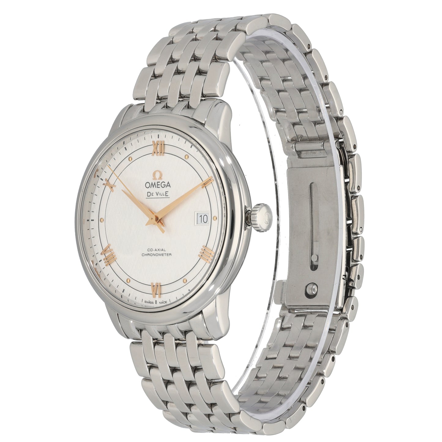 Omega De Ville 424.10.40.20.02.004 39.5mm Stainless Steel Watch