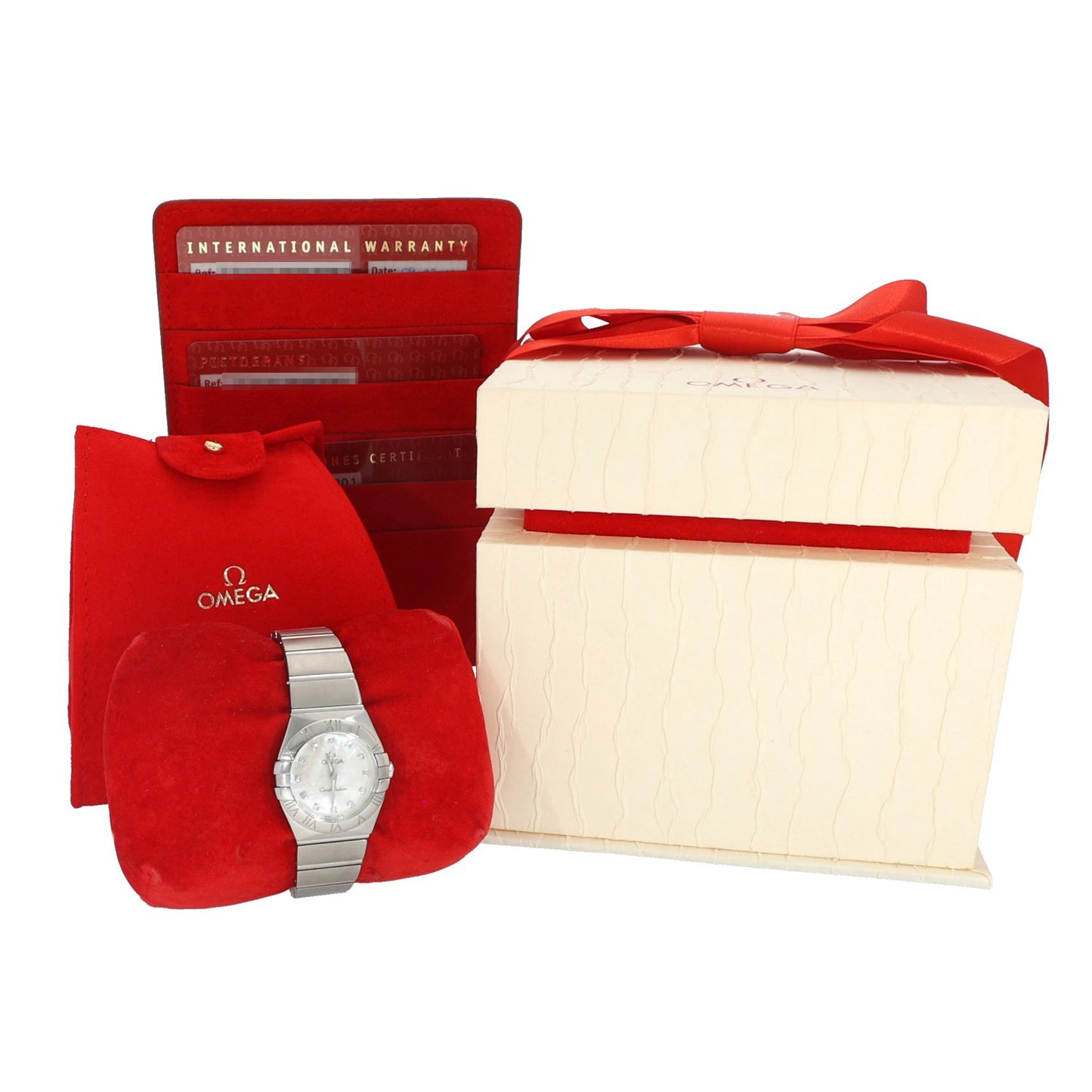 Omega Constellation 123.10.24.60.55.001 24mm Stainless Steel Watch