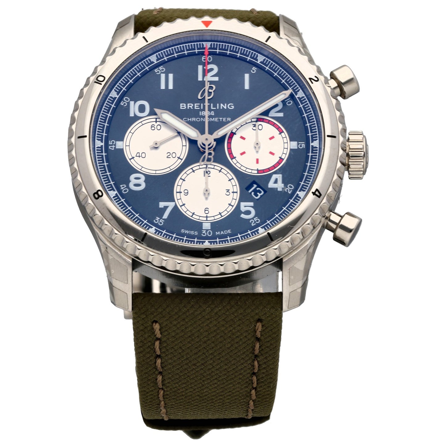 Breitling Aviator 8 AB0119 43mm Stainless Steel Watch