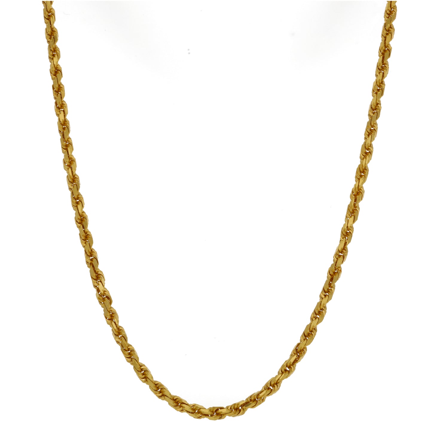 22ct Gold Rope Chain 20"