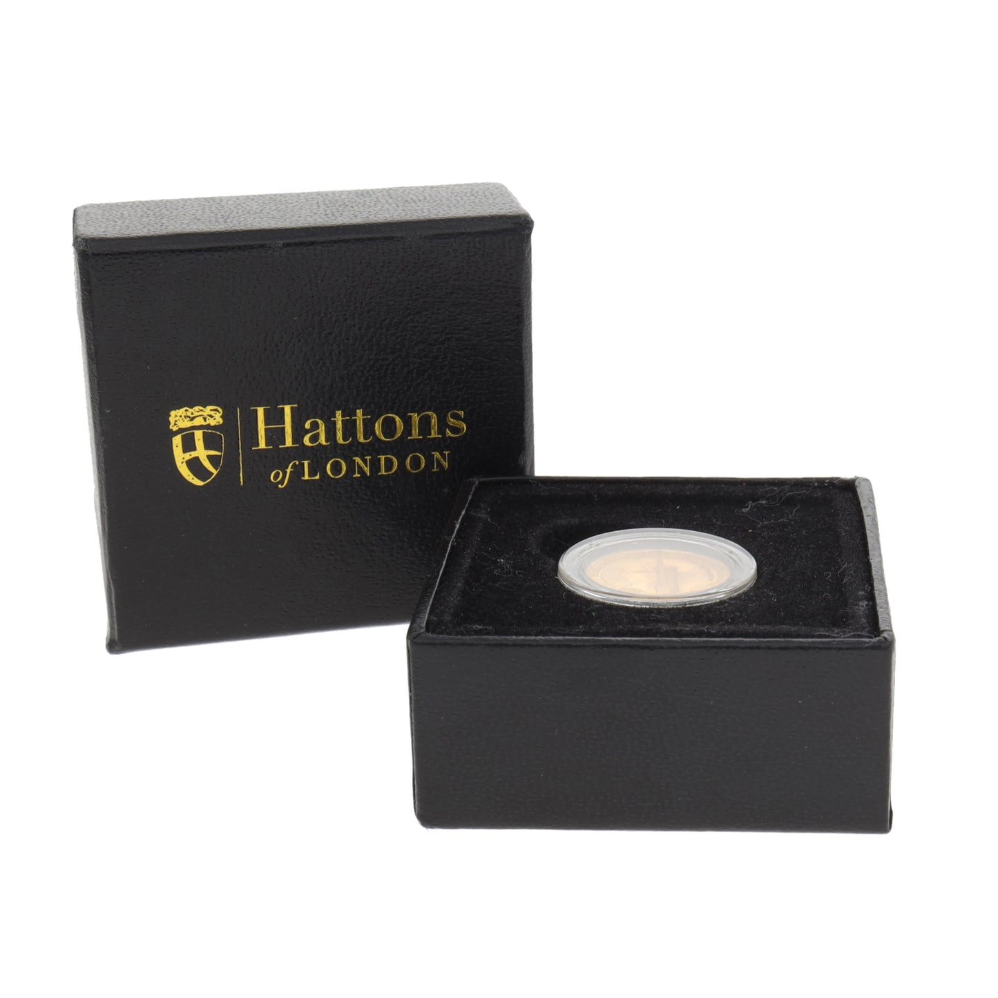 22ct Gold 50th Anniversary Of The Moon Landing Quarter Sovereign Coin 2019