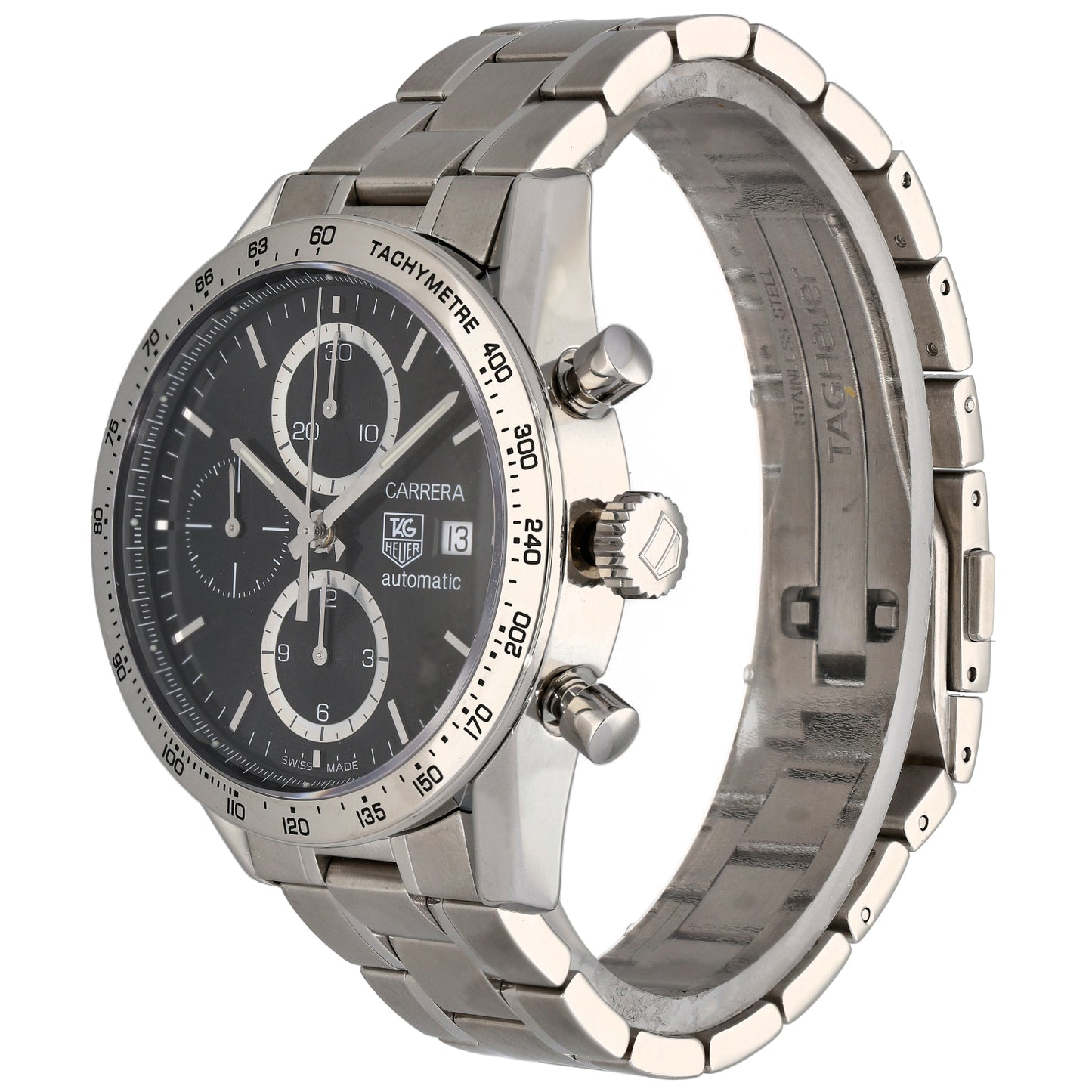 Tag Heuer Carrera CV2016-2 41mm Stainless Steel Watch