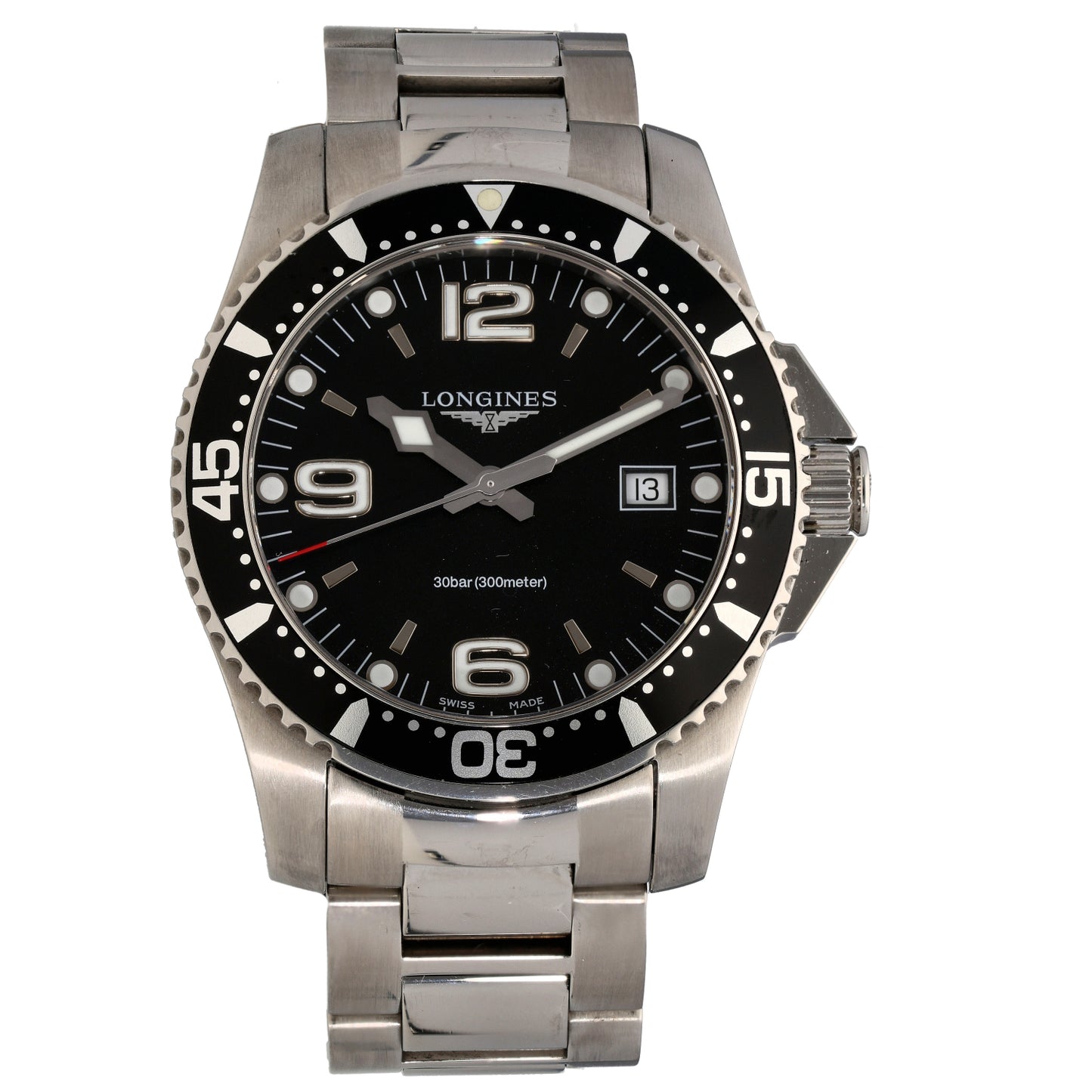 Longines Hydro Conquest L3.740.4 41mm Stainless Steel Watch