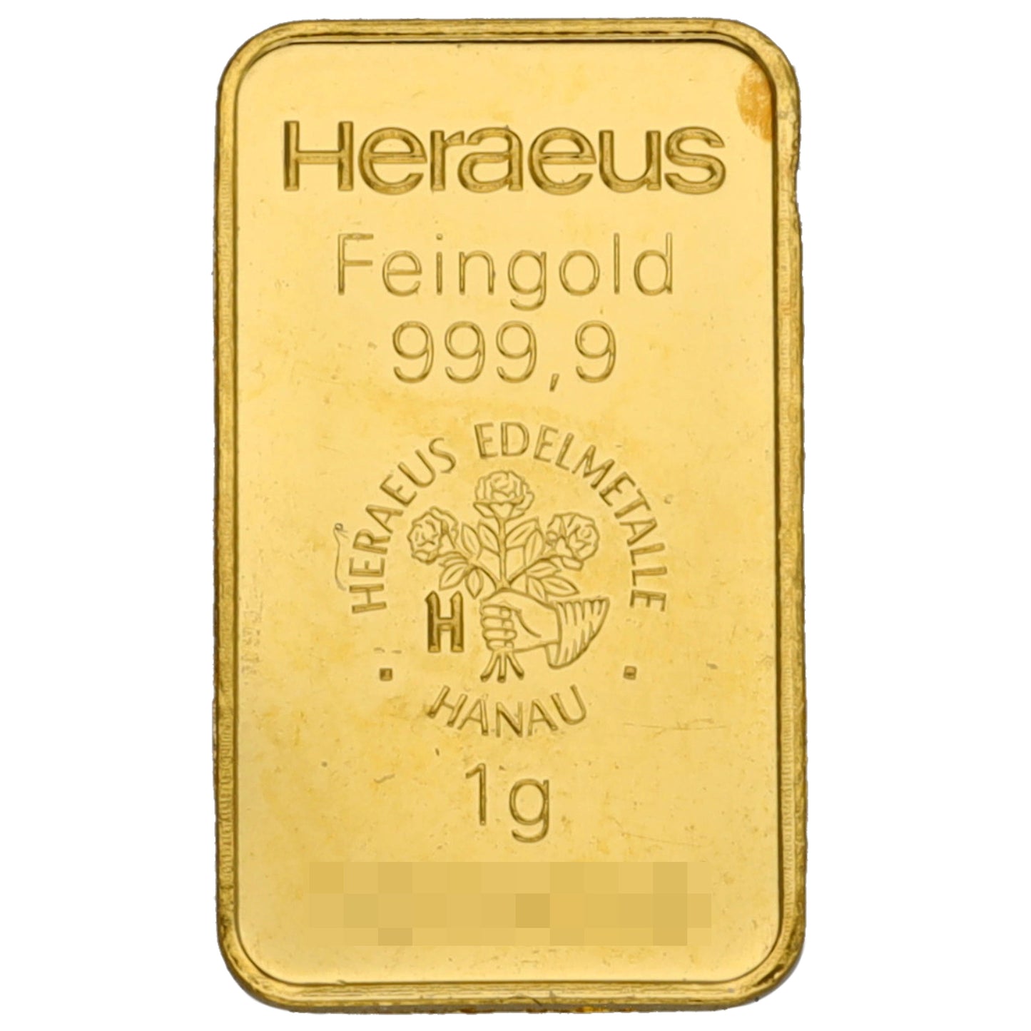 24ct 1g Gold Bar