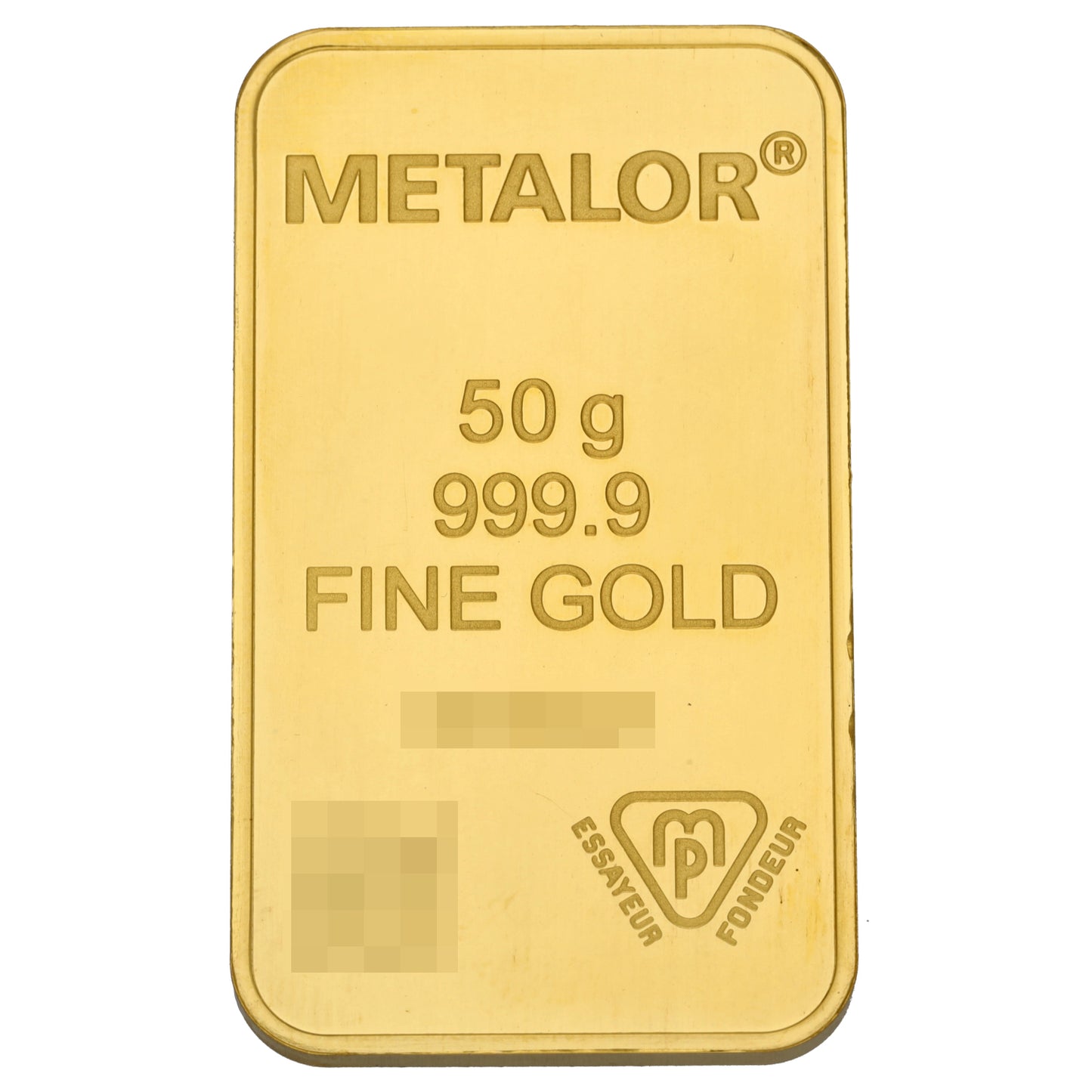 24ct 50g Gold Bar