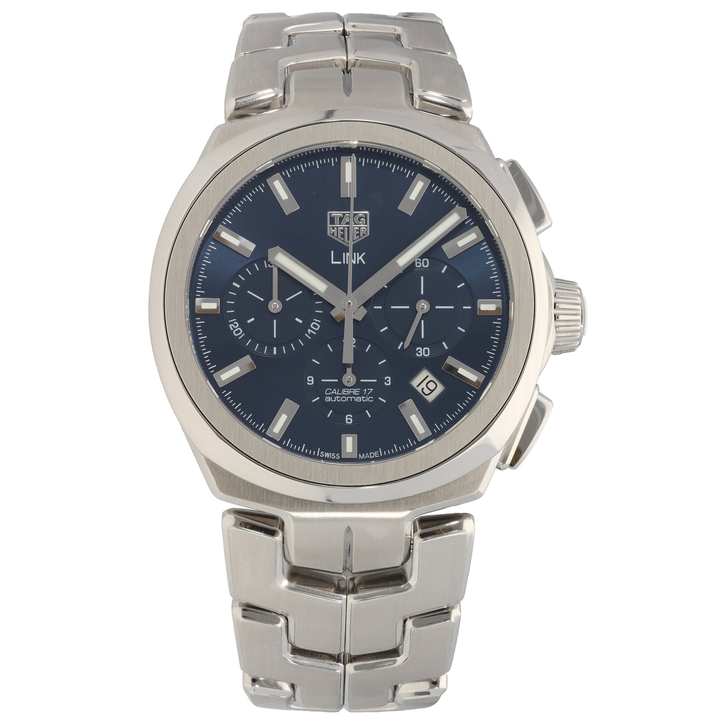 Tag Heuer Link CBC2112 41mm Stainless Steel Watch