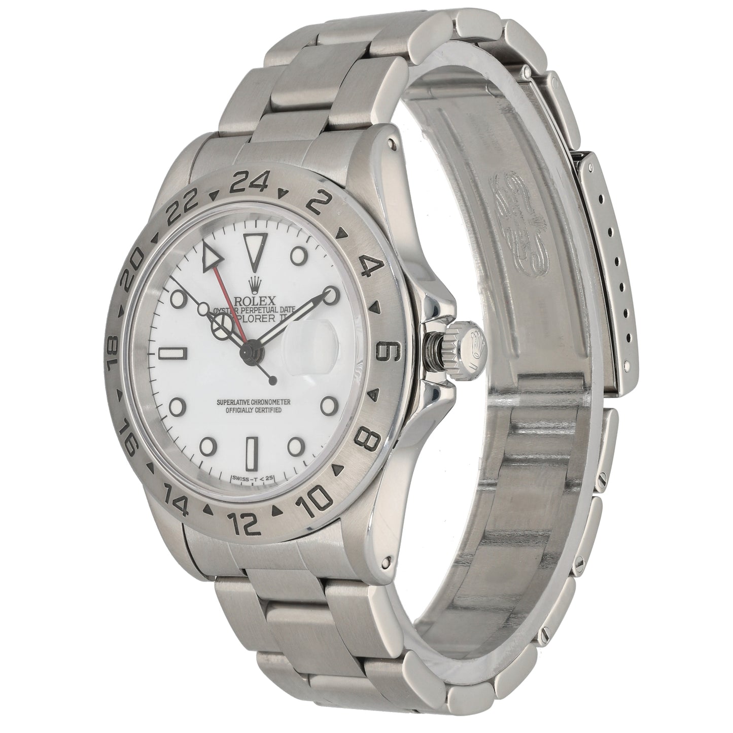 Rolex Explorer II 16570 39mm Stainless Steel Watch