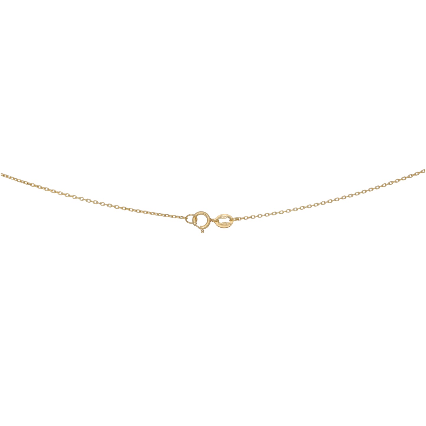 New 9ct Gold 3 Heart Necklace 18"