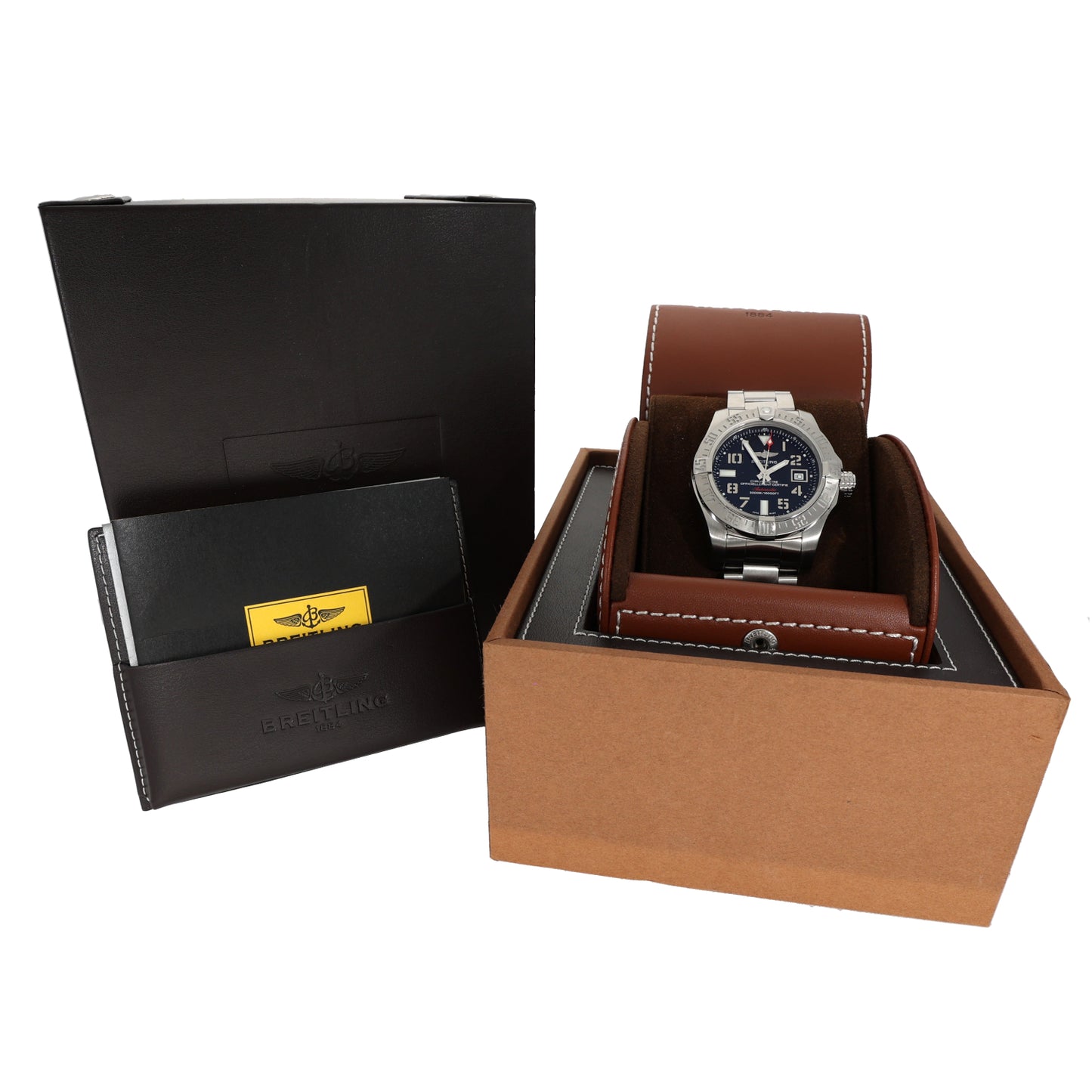 Breitling Avenger II Seawolf A17331 45mm Stainless Steel Watch