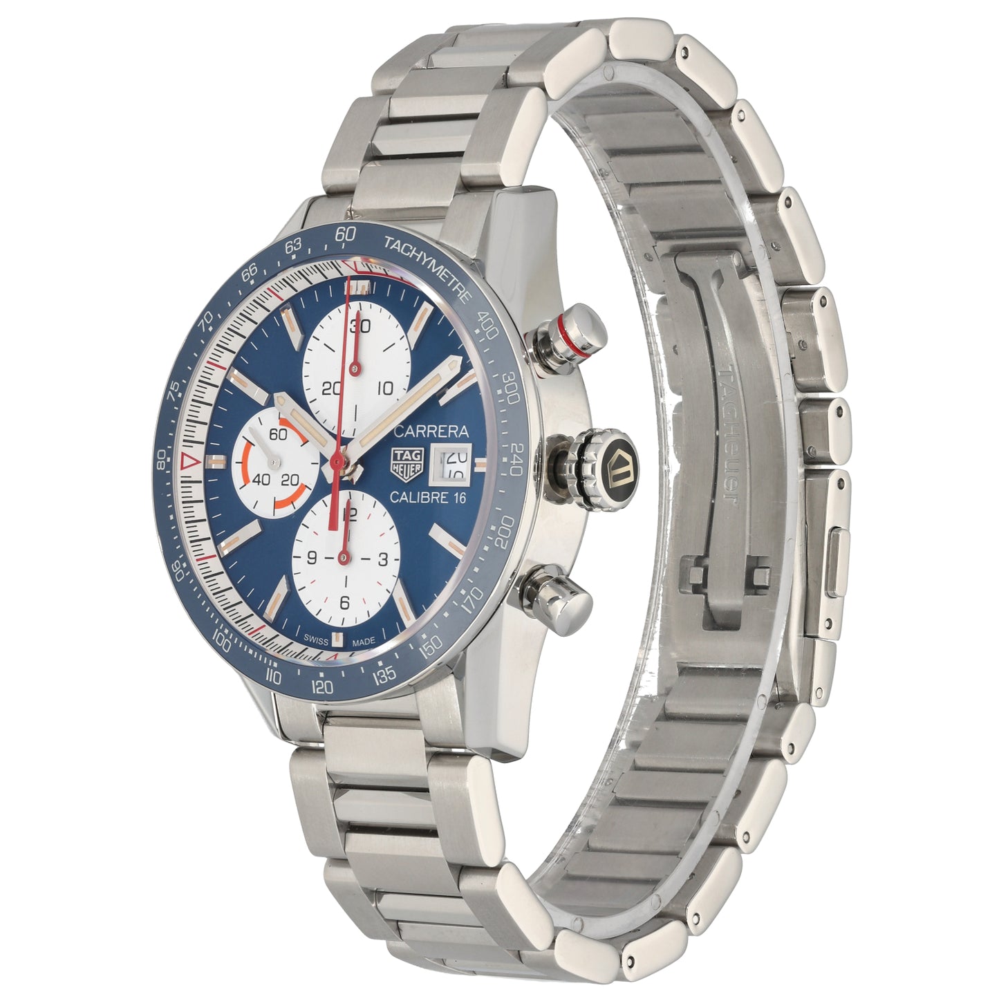 Tag Heuer Carrera CV201AR-0 41mm Stainless Steel Watch
