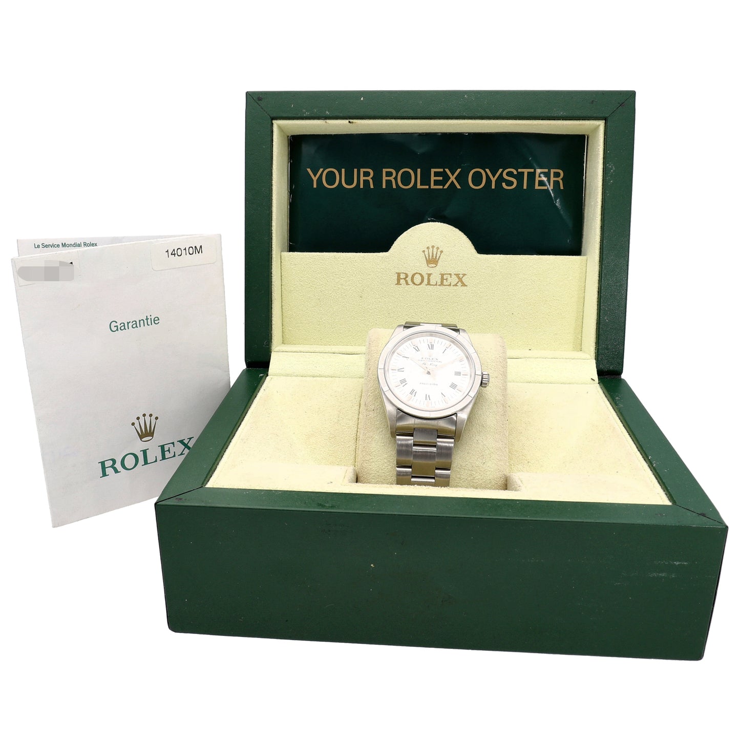 Rolex Air King 14010M 34mm Stainless Steel Watch