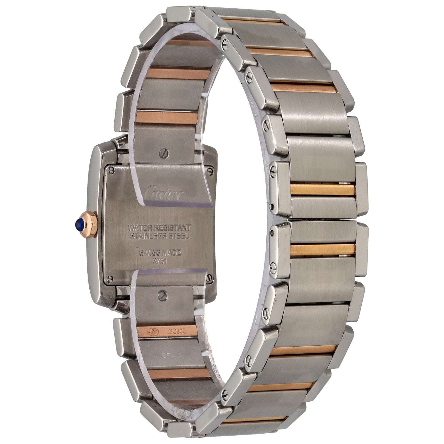 Cartier Tank Francaise 3751 25mm Bi-Colour Watch