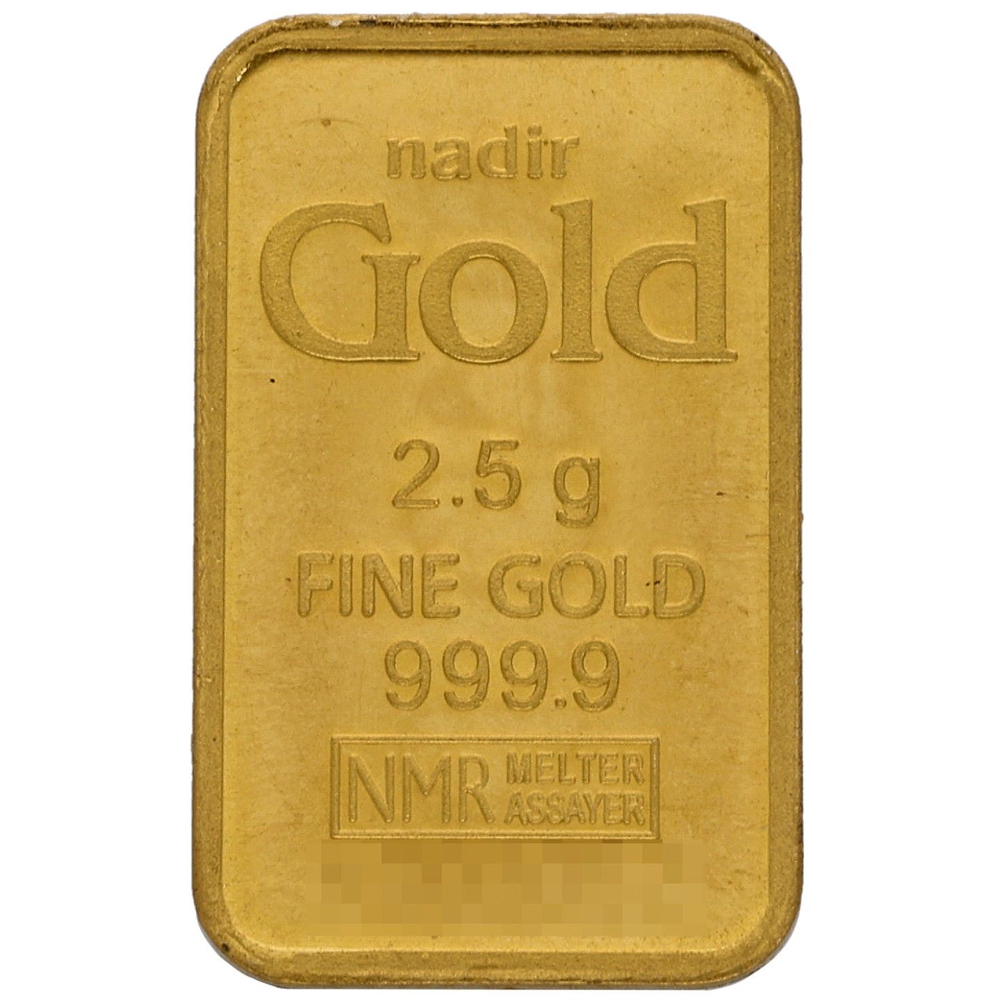 24ct 2.5g Gold Bar