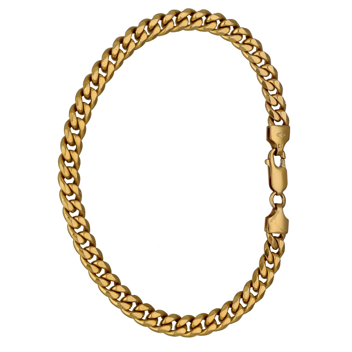 9ct Gold Curb Bracelet