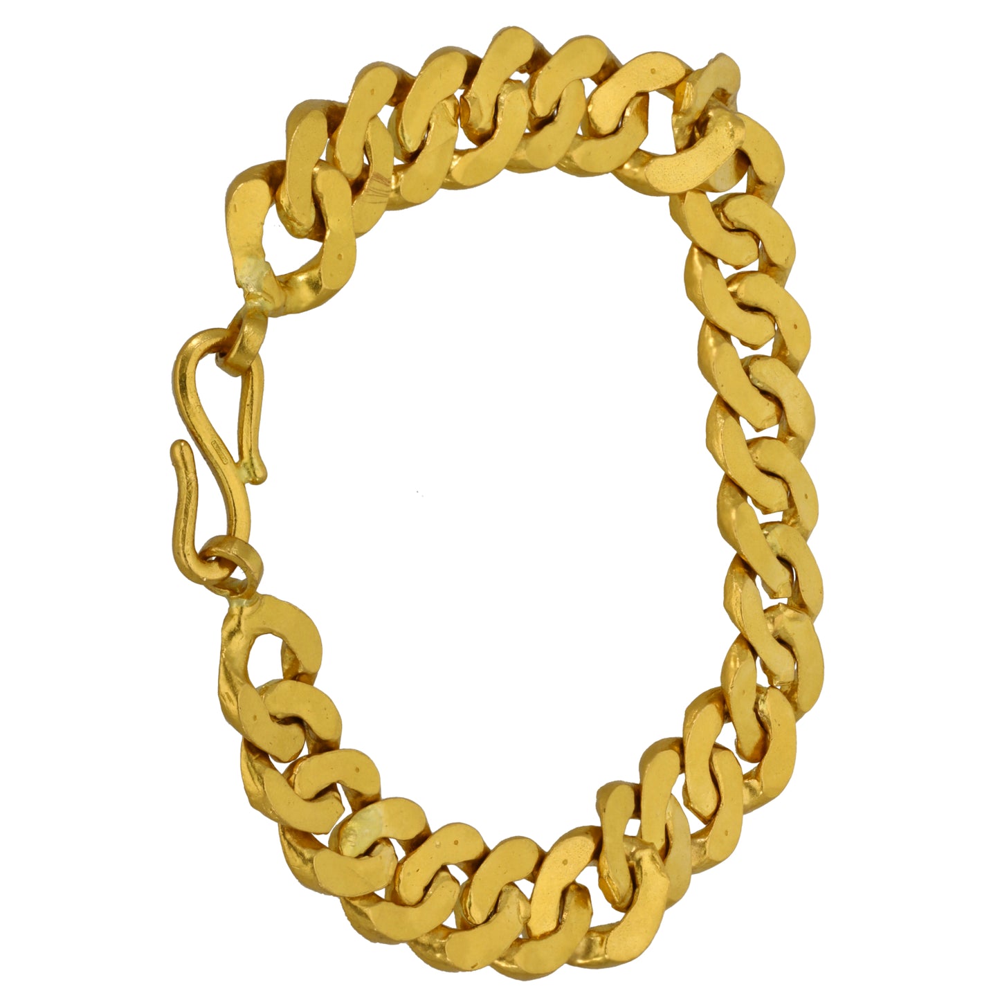 22ct Gold Curb Bracelet