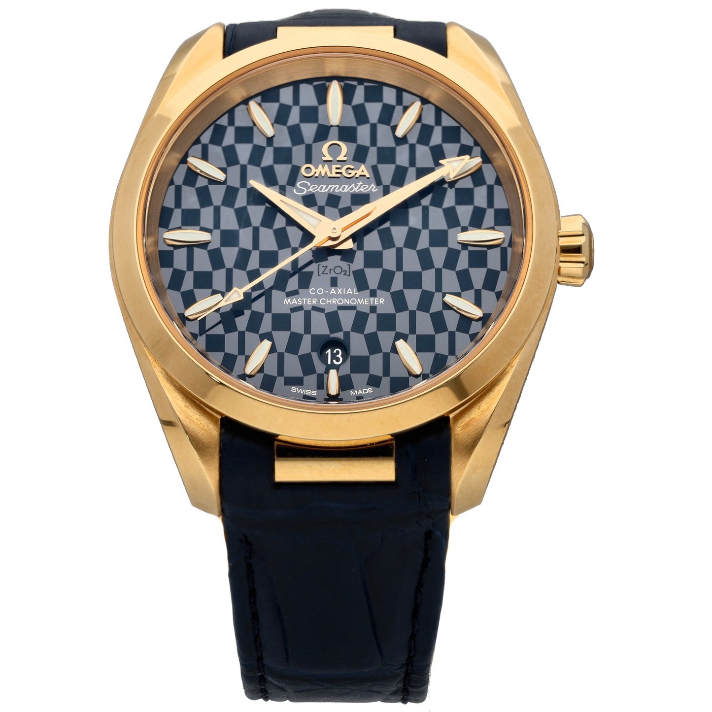 Omega Seamaster Aqua Terra Tokyo 2020 522.53.38.20.03.001 38mm Gold Watch