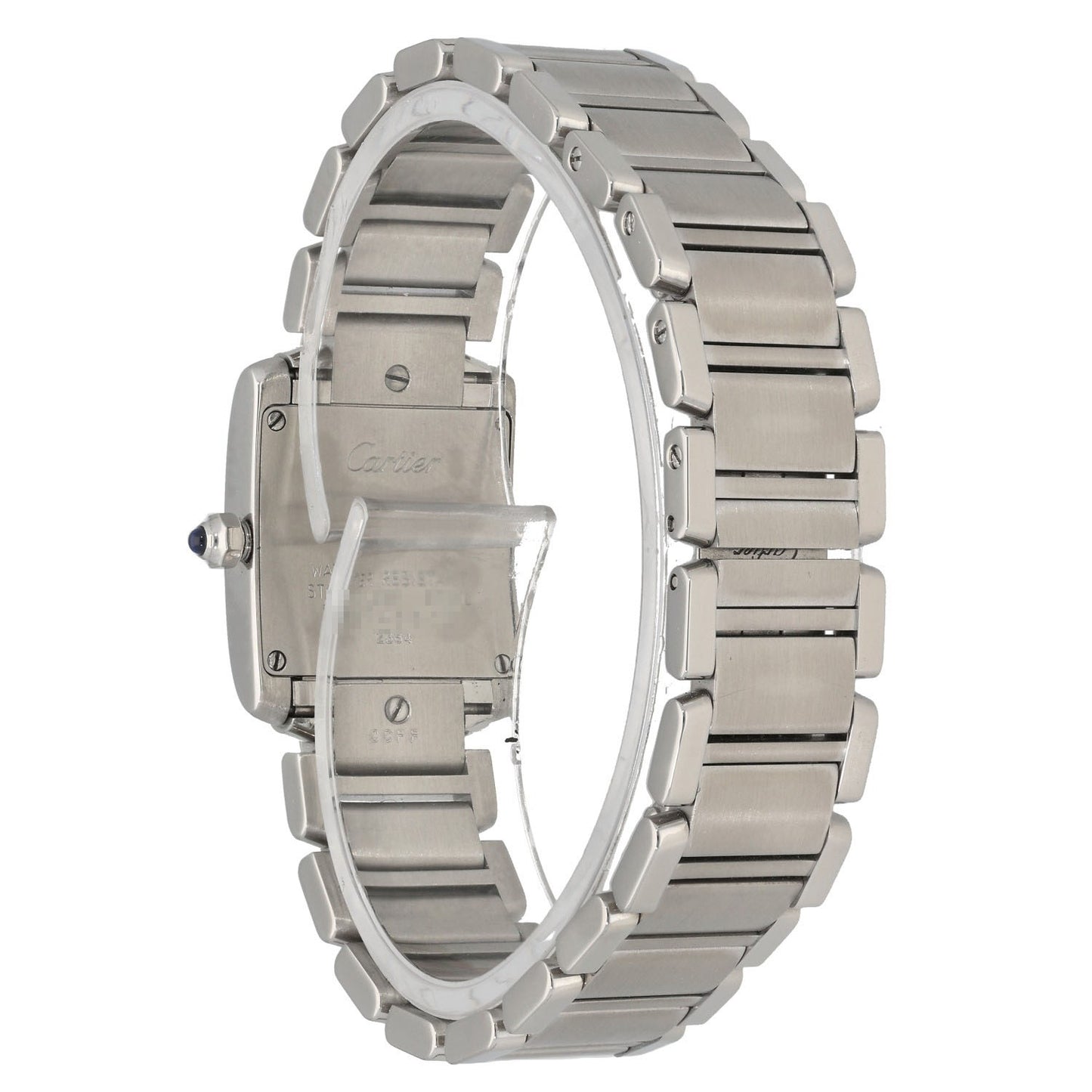 Cartier Tank Francaise W51008Q3 20mm Stainless Steel Watch
