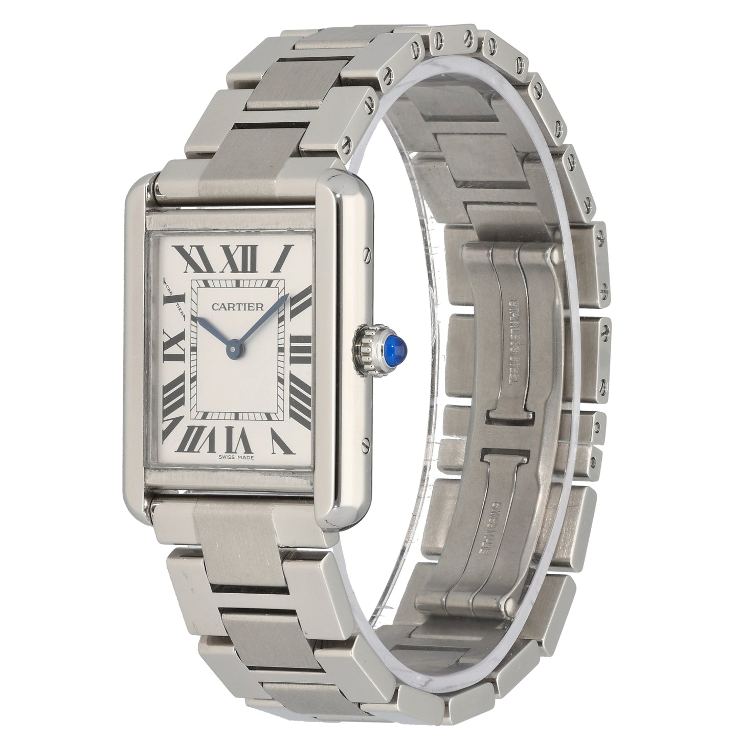 Cartier Tank Solo 3170 24mm Stainless Steel Watch