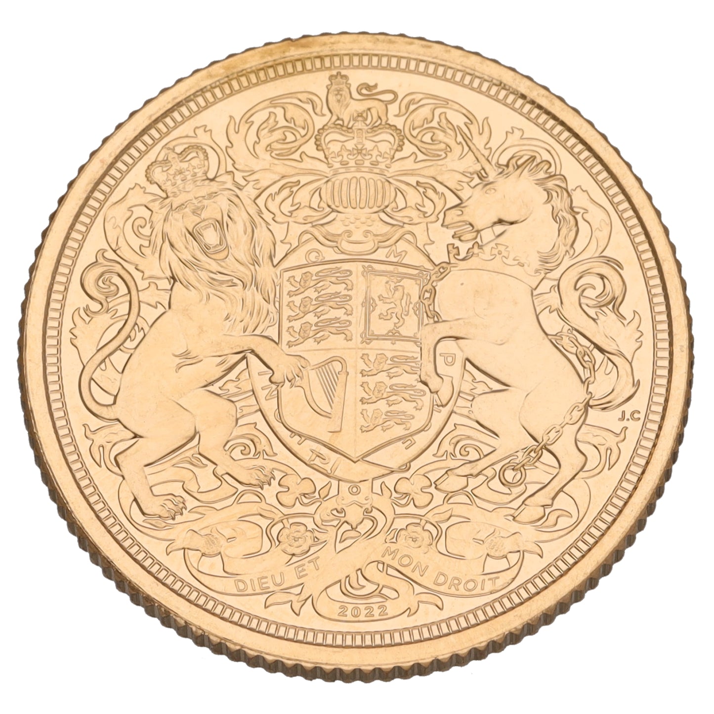 22ct Gold King Charles III Full Sovereign Coin 2022
