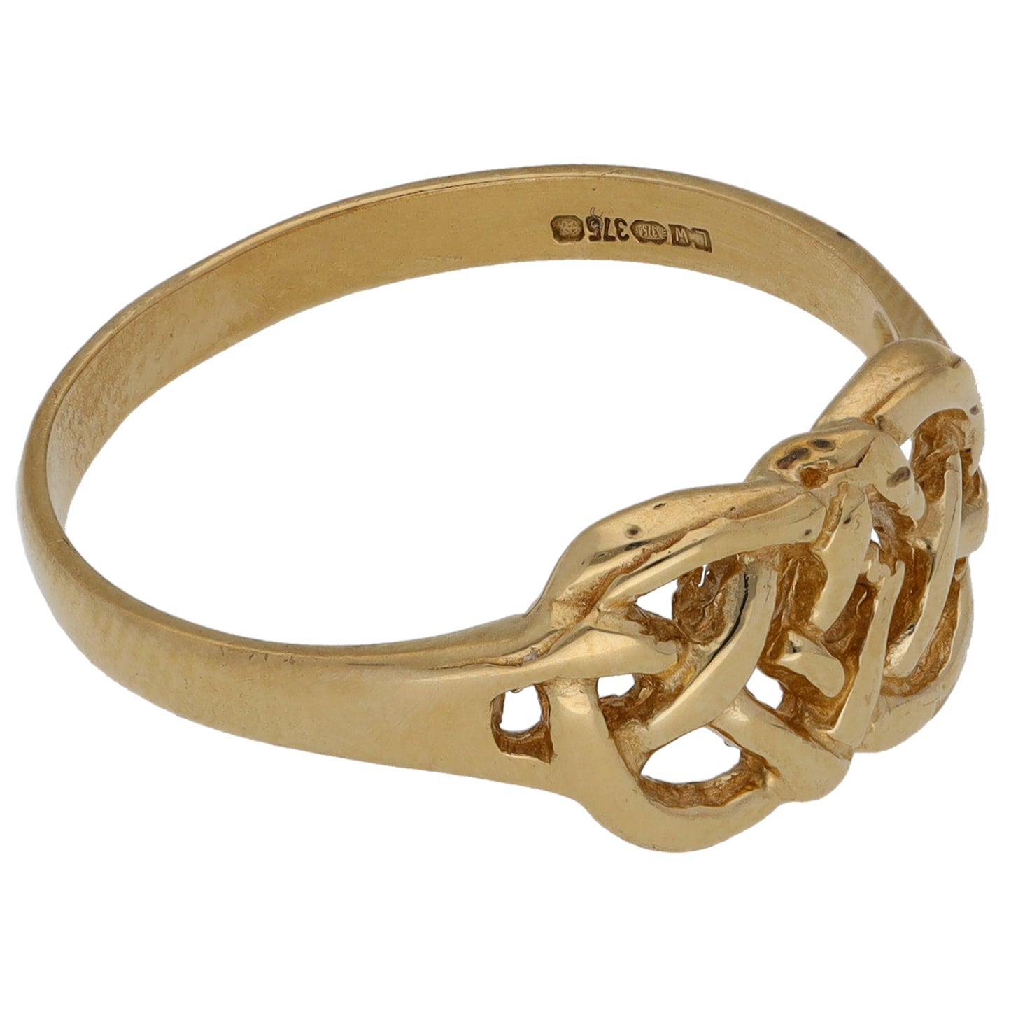 9ct Gold Alternative Ring Size T