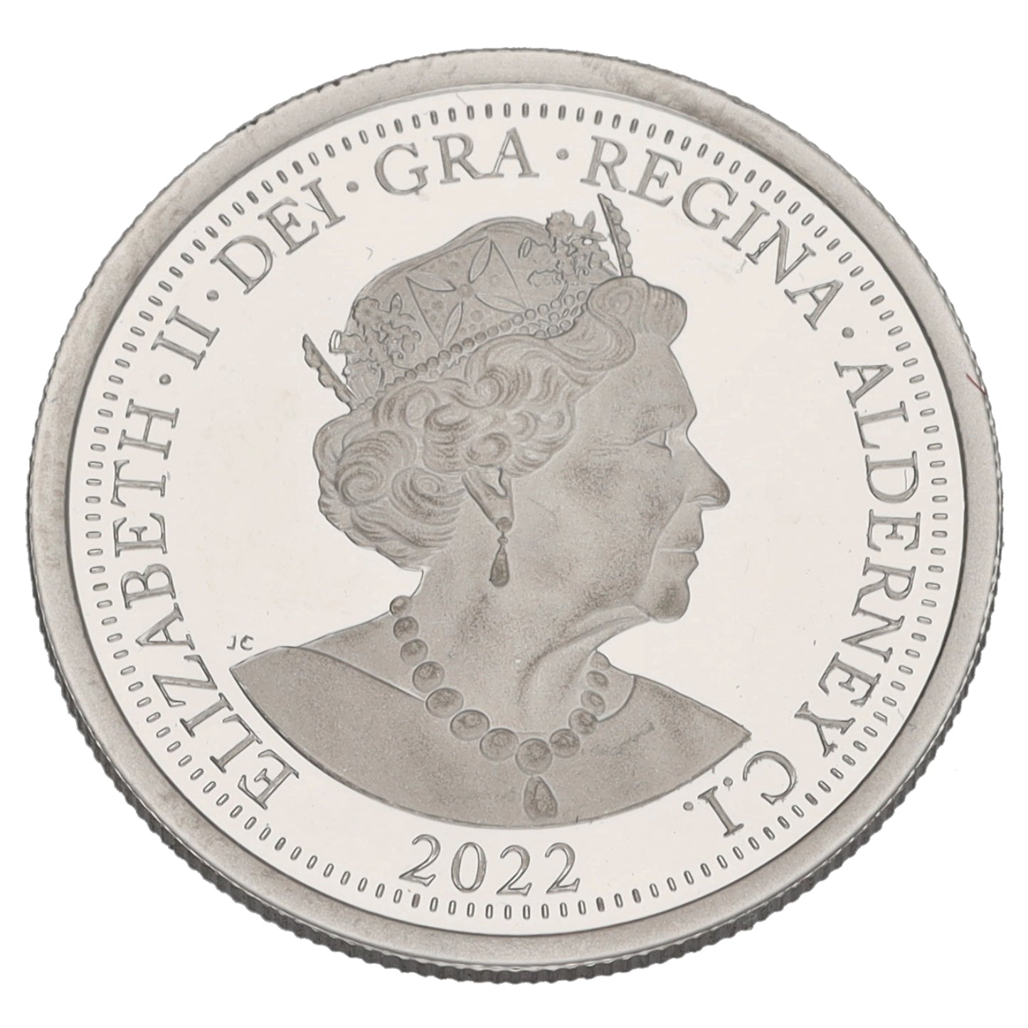 Platinum Queen Elizabeth II Platinum Jubilee Half Sovereign Coin 2022