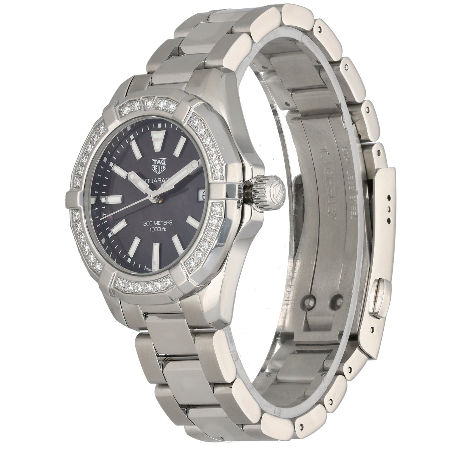 Tag Heuer Aquaracer WAY131P 35mm Stainless Steel Watch