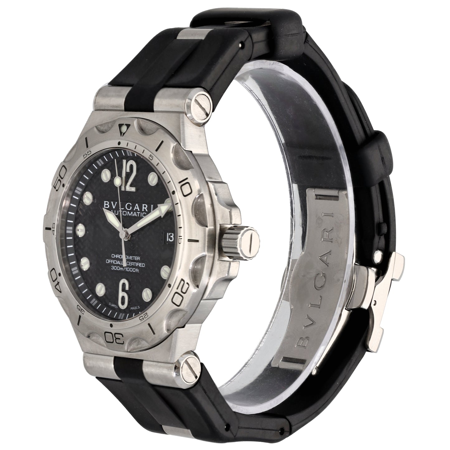 Bvlgari Diagono DP 42 S SD 42mm Stainless Steel Watch