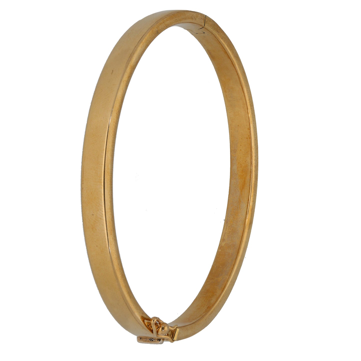 9ct Gold Hinged/Clasp Bangle