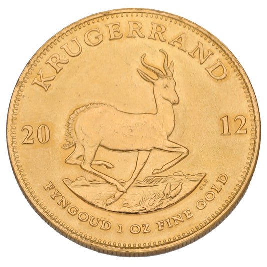 22ct Gold 1 OZ Krugerrand Coin 2012