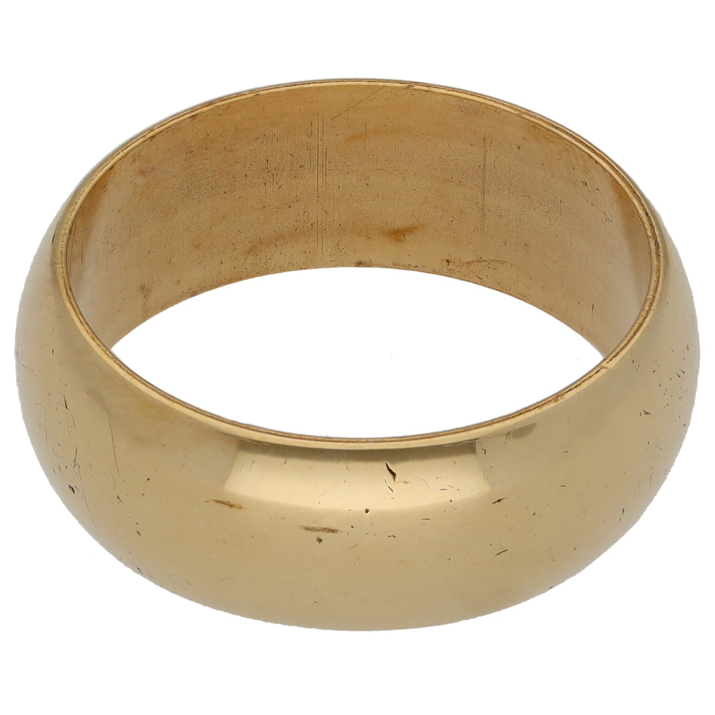 9ct Gold Plain Wedding Ring Size V