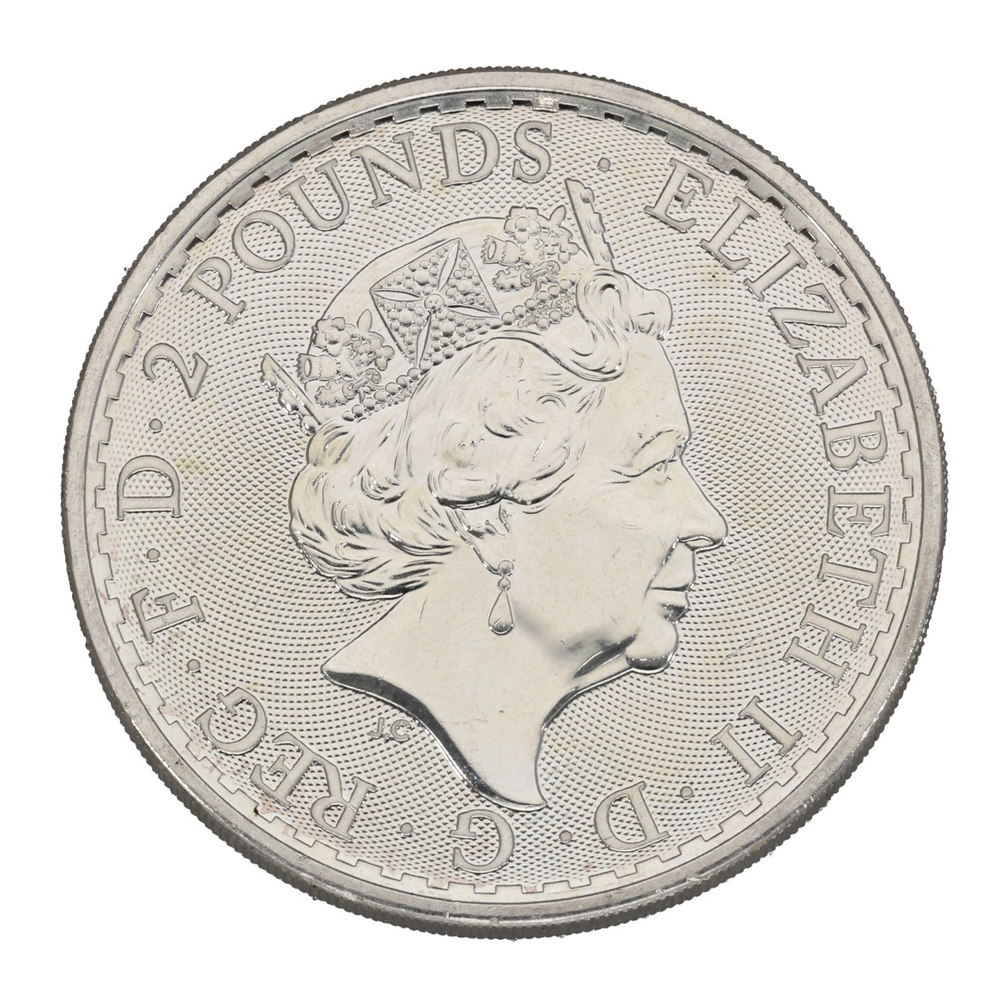 Fine Silver Queen Elizabeth II 1 OZ Britannia Coin 2018