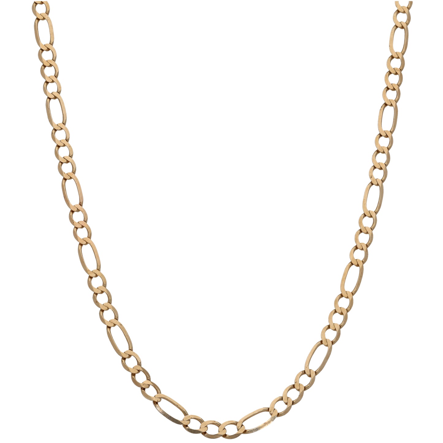 9ct Gold Figaro Chain 18"
