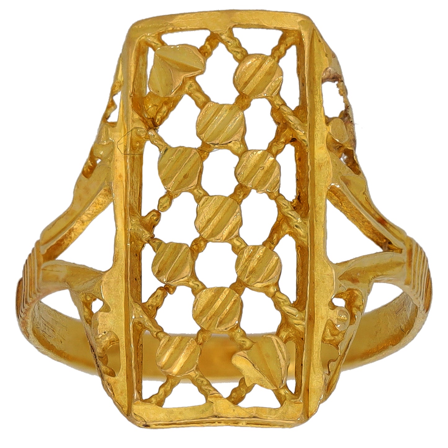 22ct Gold Alternative Ring Size O