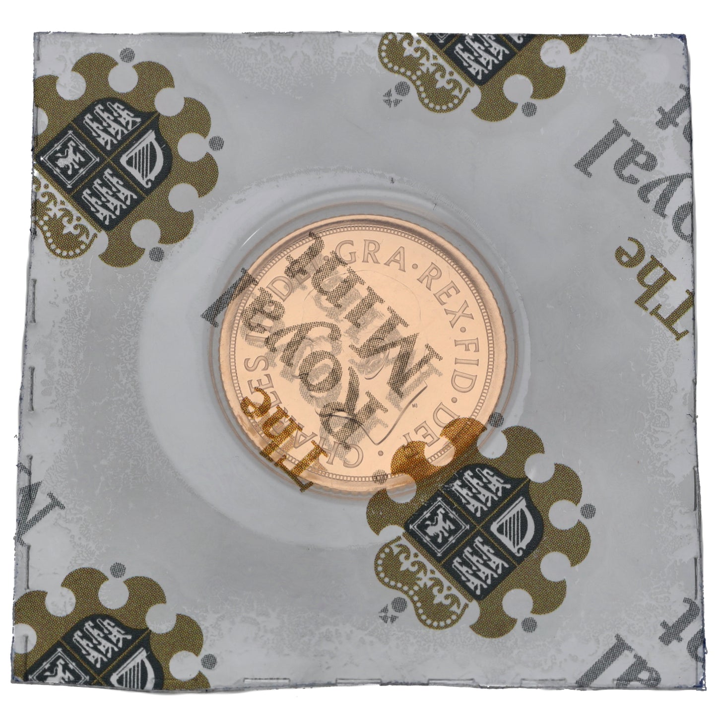 22ct Gold King Charles III Half Sovereign Coin 2025