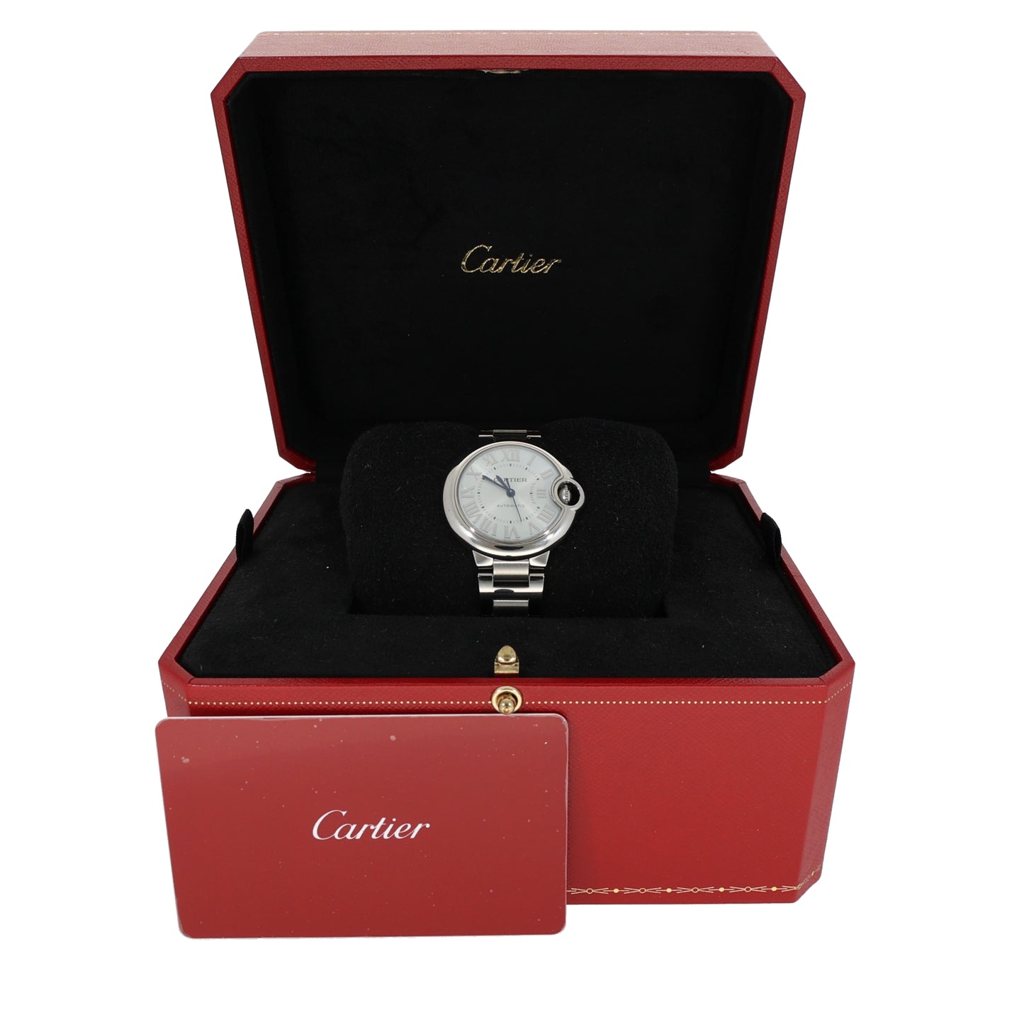 Cartier Ballon Bleu De Cartier WSBB0062 33mm Stainless Steel Watch