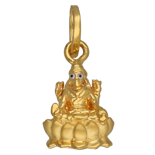 New 22ct Gold Lakshmi Pendant