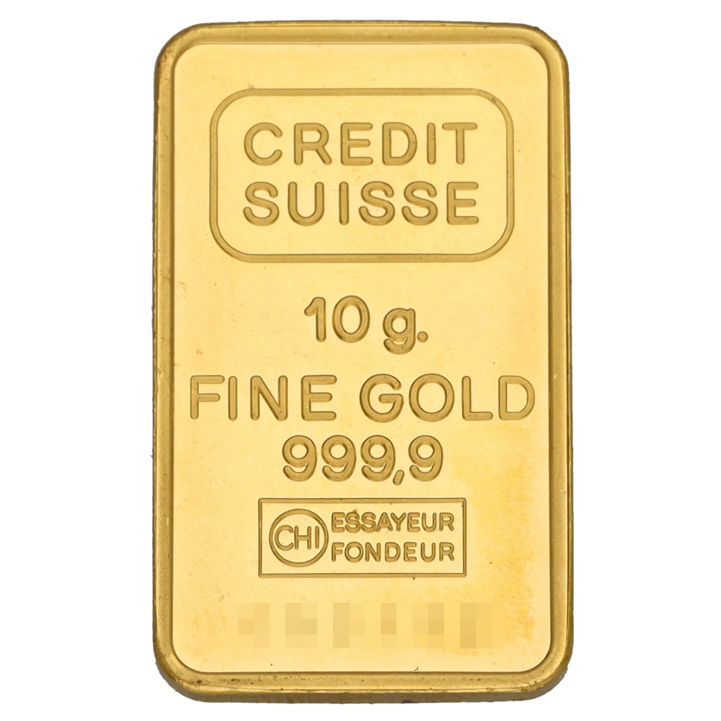 24ct 10g Gold Bar
