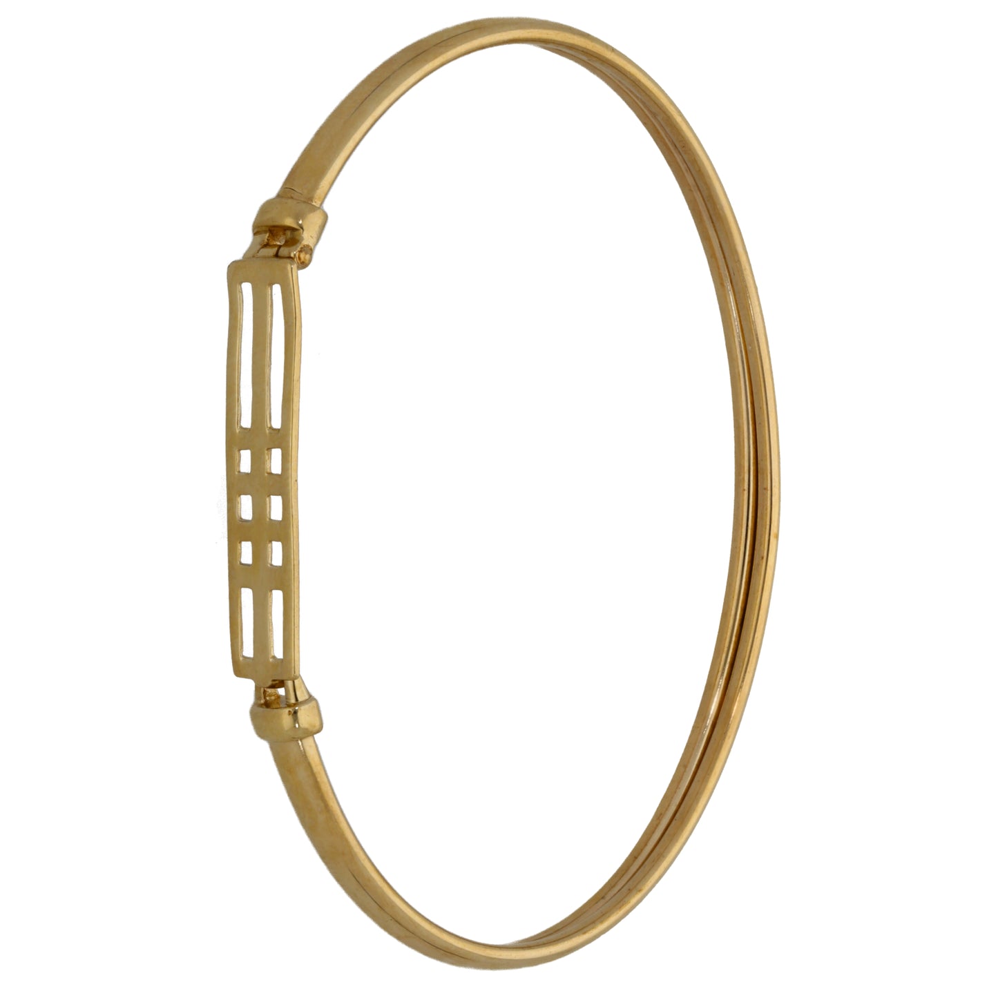 9ct Gold Hinged/Clasp Bangle