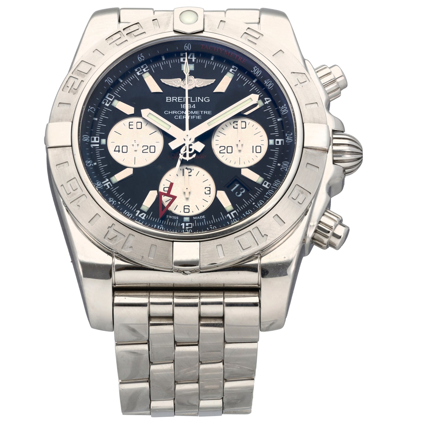 Breitling Chronomat 44 GMT AB0420 43mm Stainless Steel Watch