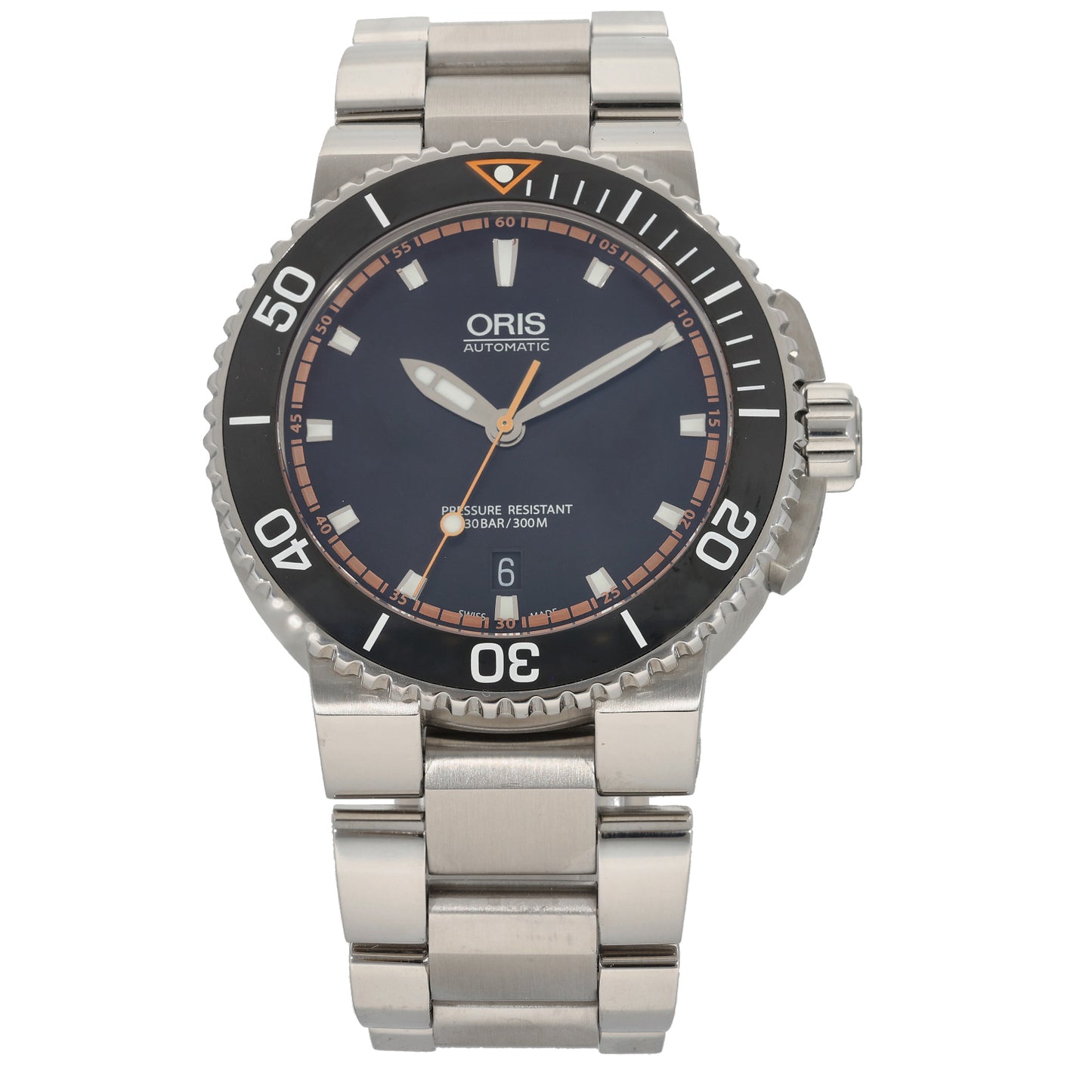 Oris Aquis 7653 43mm Stainless Steel Watch