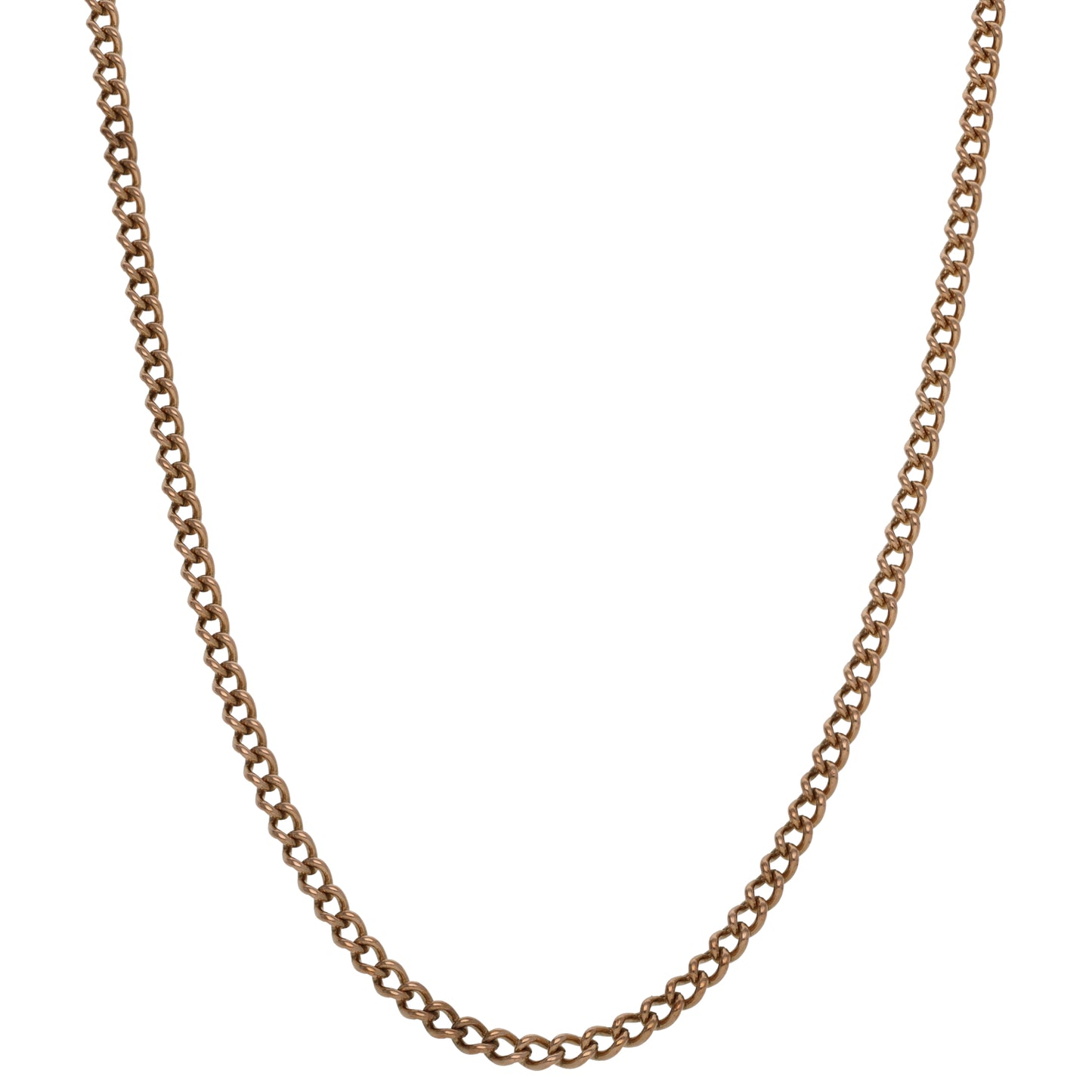 9ct Gold Curb Chain 24"