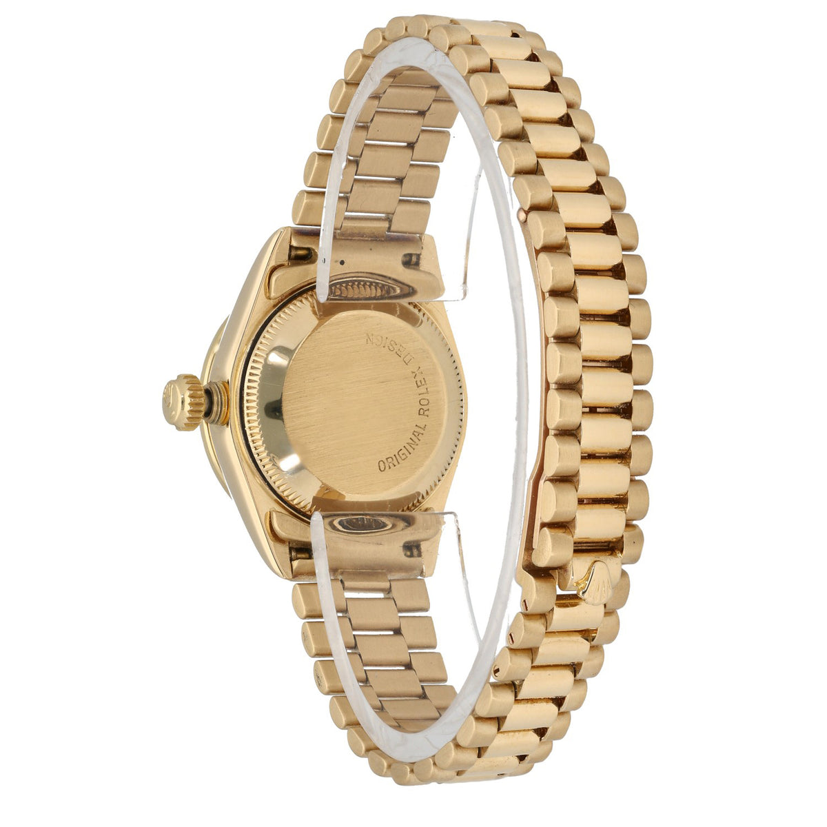 Rolex Lady Datejust 69158 26mm Gold Watch