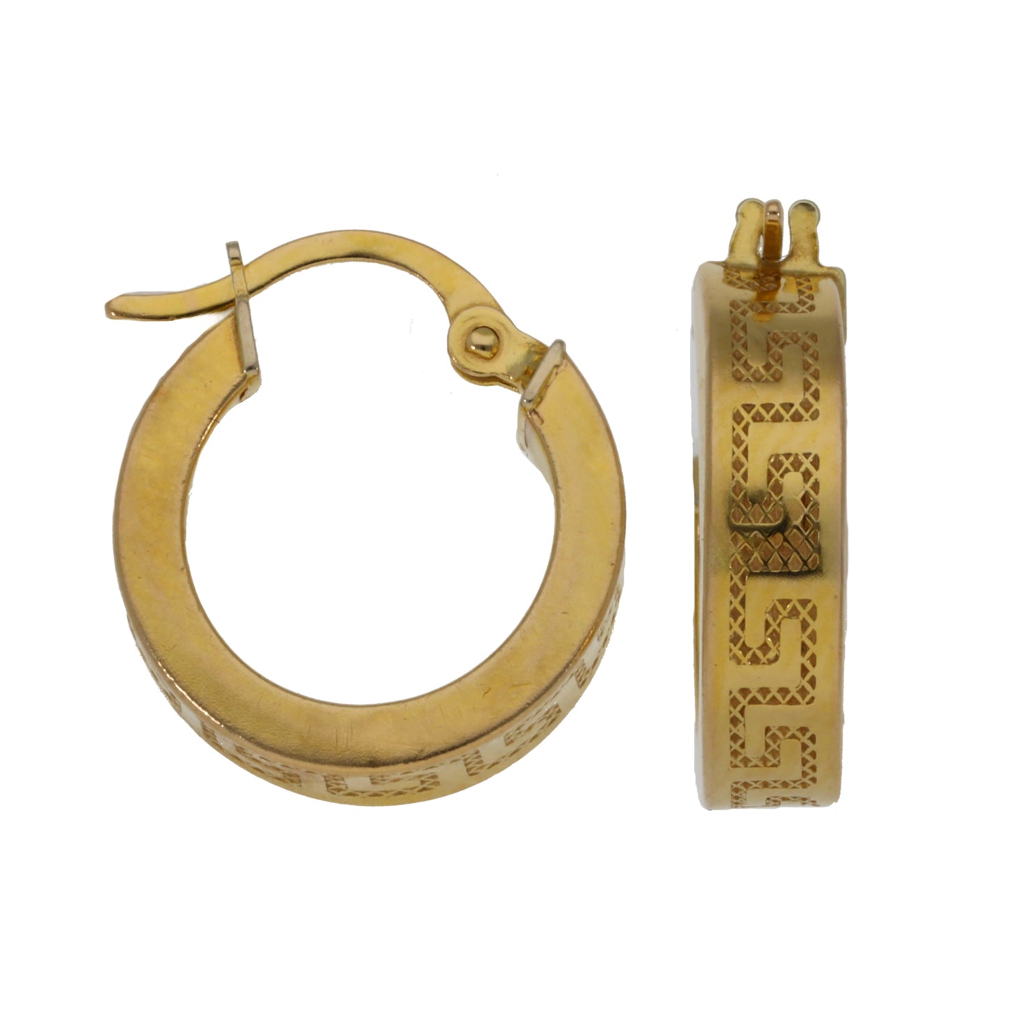 14ct Gold Hoop Earrings