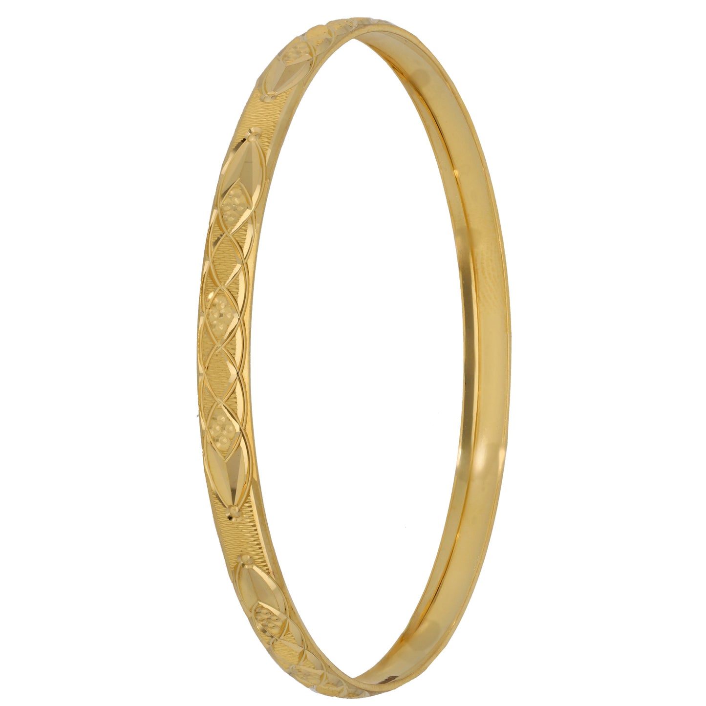 New 22ct Gold Fancy Bangle