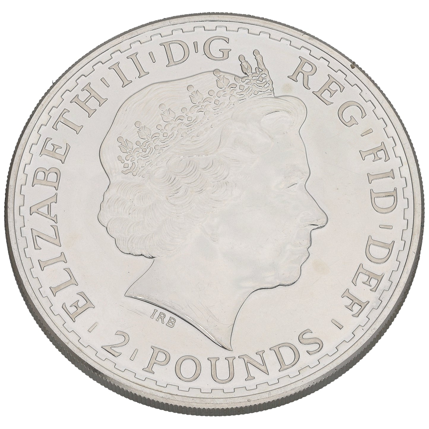 Fine Silver Queen Elizabeth II 1 OZ Britannia Coin 2013
