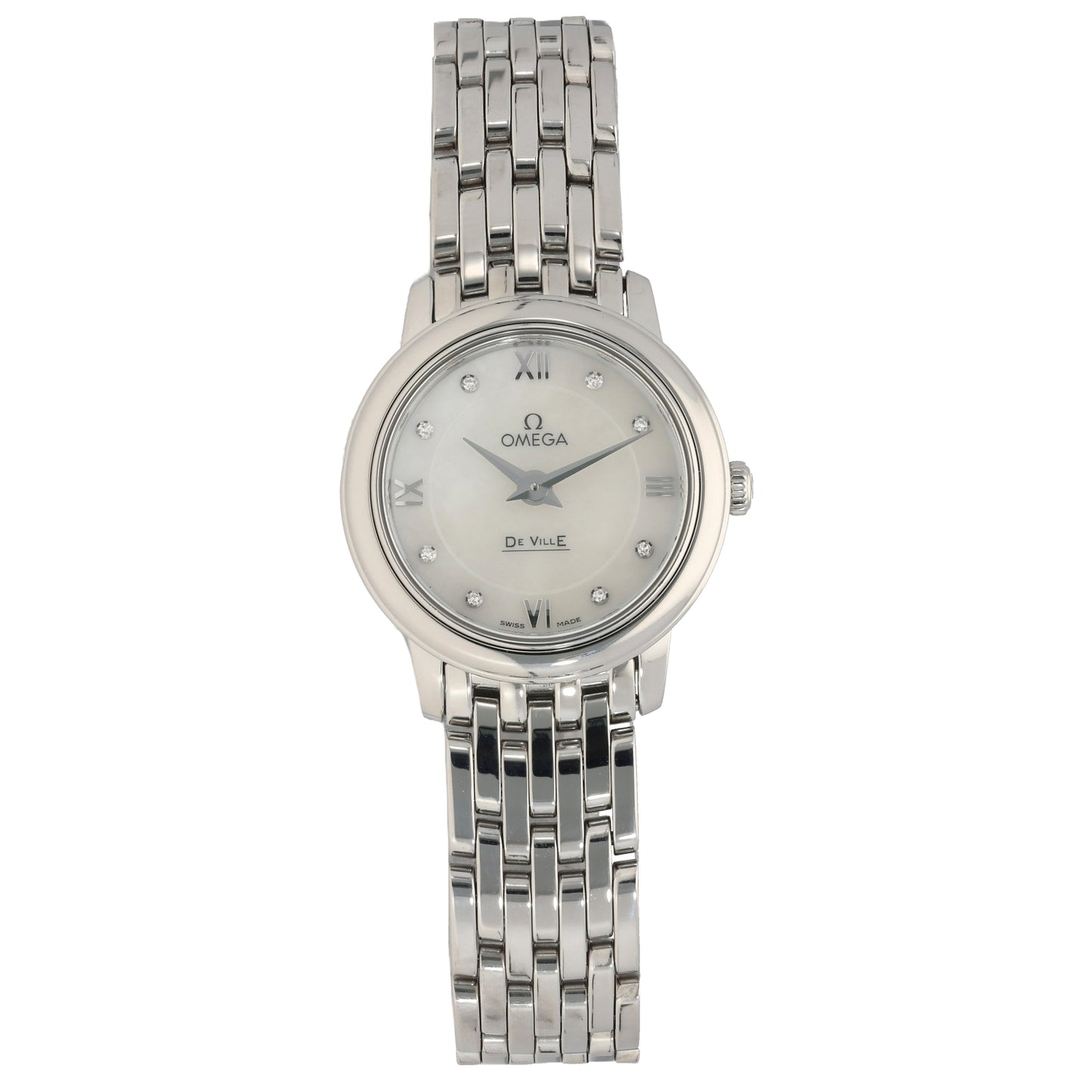 Omega De Ville 424.10.24.60.55.001 24mm Stainless Steel Watch